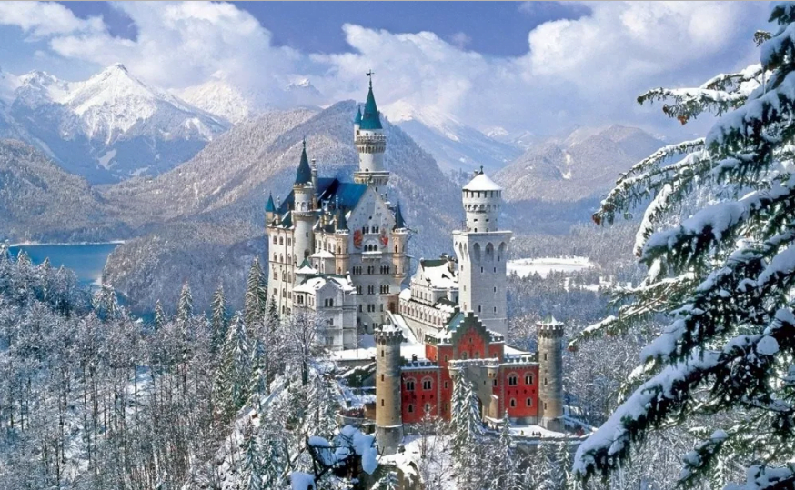 القلاع في ألمانيا – قلعة نويشفانشتاين